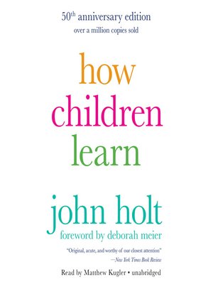 How Children Learn - Audiobook
